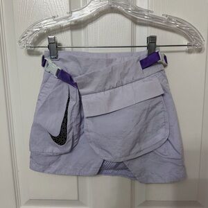 NIKE youth skirt with belt bag purple crossover‎
